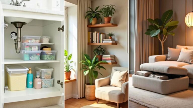 22 Genius Small Space Organization Ideas 2025