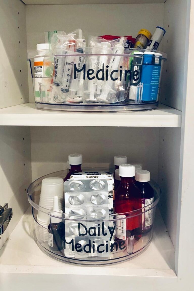 20 Medicine Cabinet Organization Ideas for a Tidy 2025 – Inspo Pin