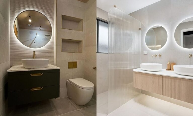 coastal chic bathroom