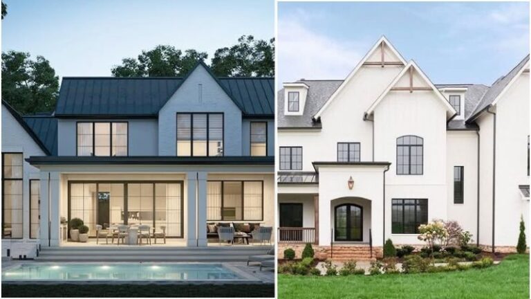 modern farmhouse exterior