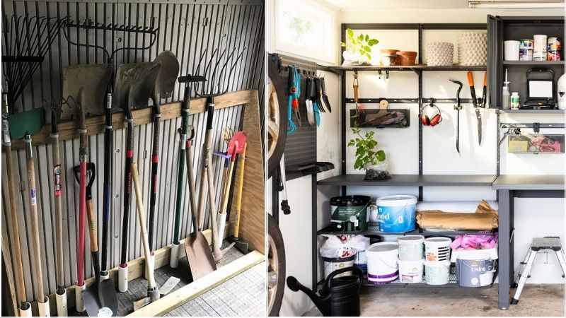 shed organization ideas